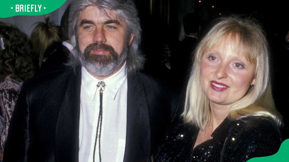 Musicians Michael McDonald and Amy Holland at the 1988 ASCAP Pop Awards Dinner Musicians Michael McDonald and Amy Holland at the 1988 ASCAP Pop Awards Dinner