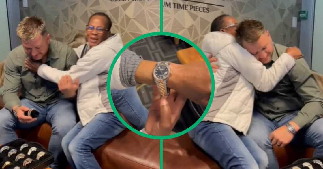 Malcolm, Thembi, Rolex watch, TikTok video, domestic worker Malcolm, Thembi, Rolex watch, TikTok video, domestic worker