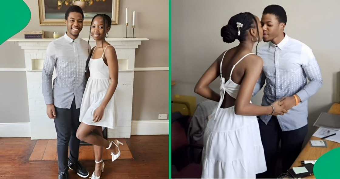 A South African couple got married at Home Affairs A South African couple got married at Home Affairs