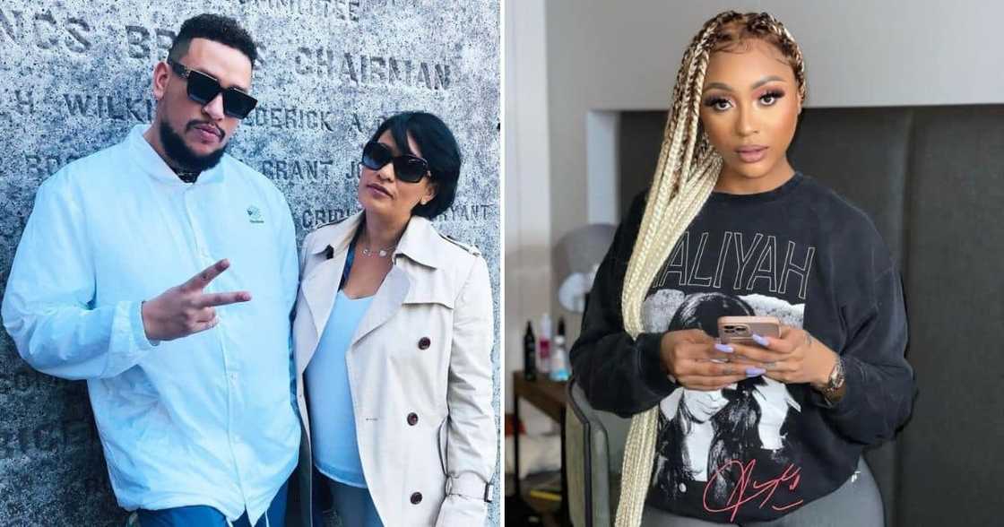 AKA's mother, Lynn Forbes, posted a sweet Instagram letter to Nadia Nakai AKA's mother, Lynn Forbes, posted a sweet Instagram letter to Nadia Nakai