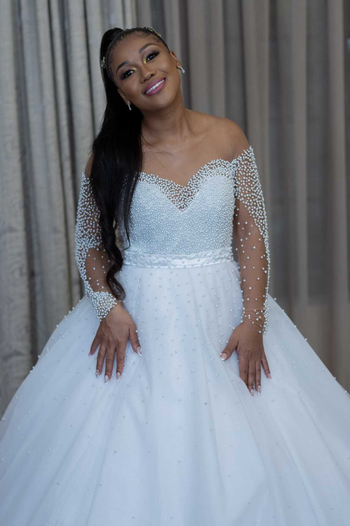 Netizens reacted to Nelisa and Themba's marriage