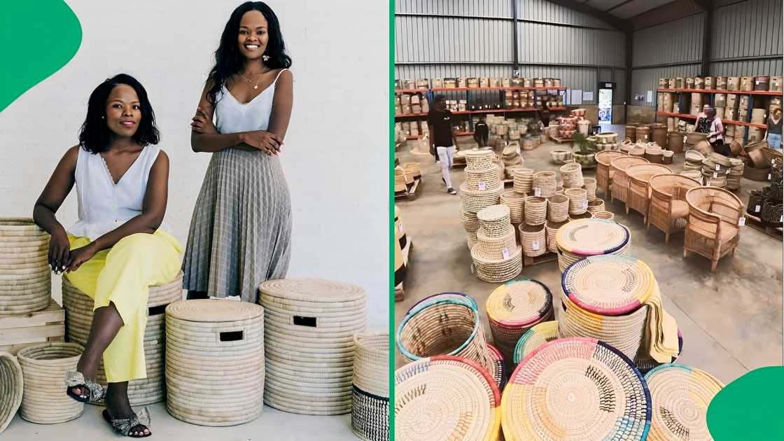 Mo and Michelle Mokone and their warehouse were snapped