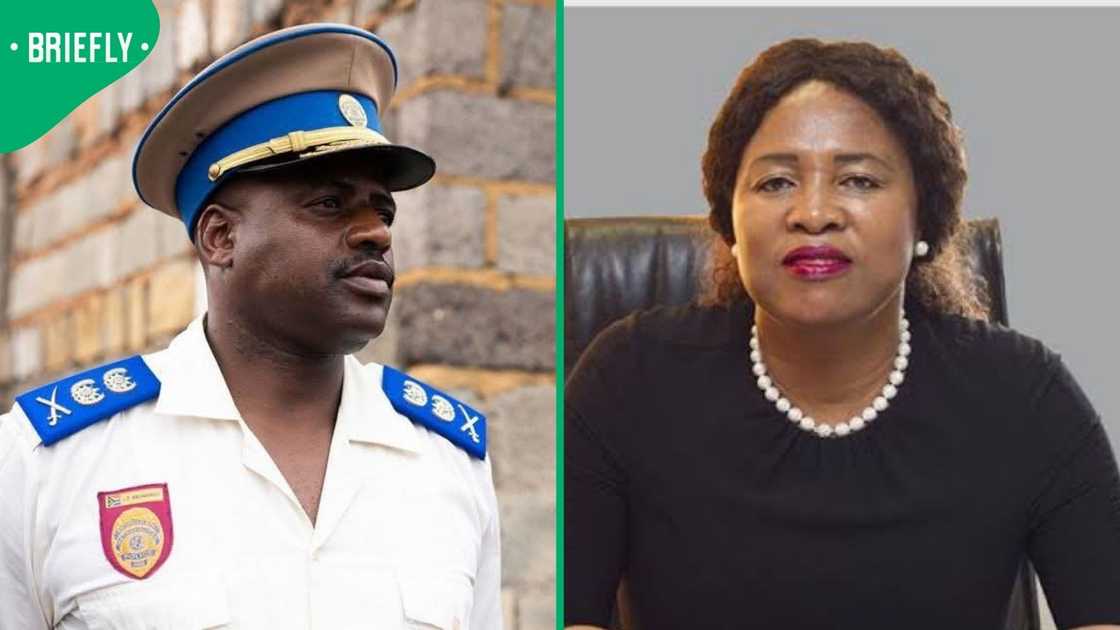 Imogen Mashazi was questioned about Brigadier Julius Mkhwanazi's appointment Imogen Mashazi was questioned about Brigadier Julius Mkhwanazi's appointment