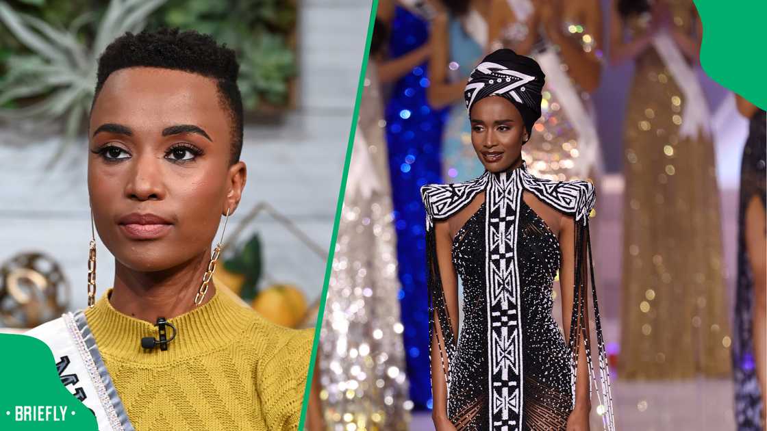 Netizens stunned as Zozibini Tunzi tied the knot Netizens stunned as Zozibini Tunzi tied the knot