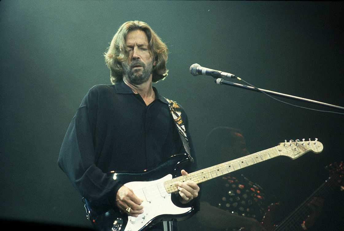 Eric Clapton and his guitar Eric Clapton and his guitar
