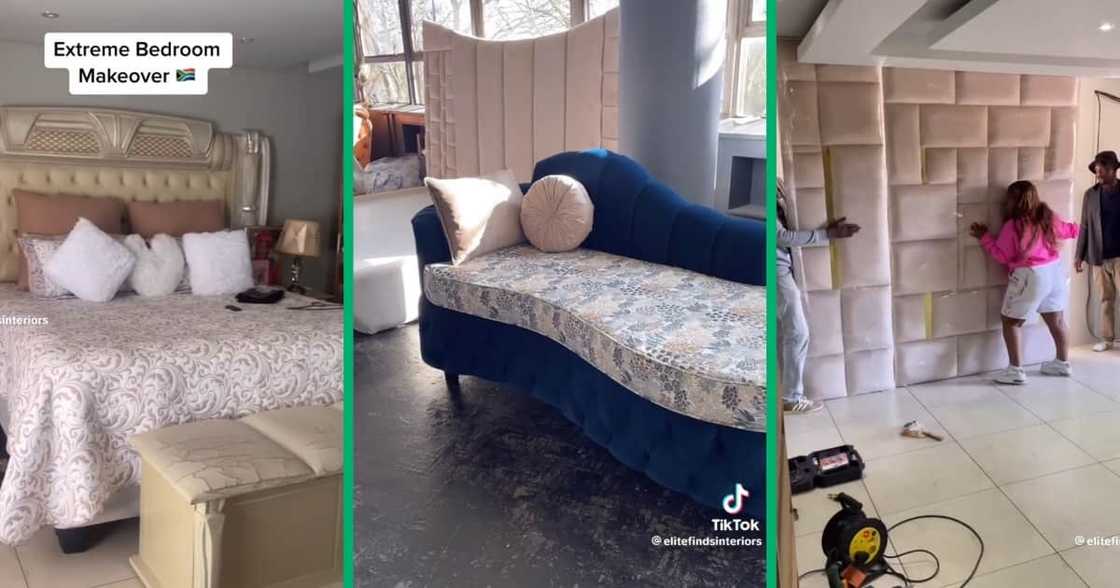 A video of an extreme bedroom makeover A video of an extreme bedroom makeover