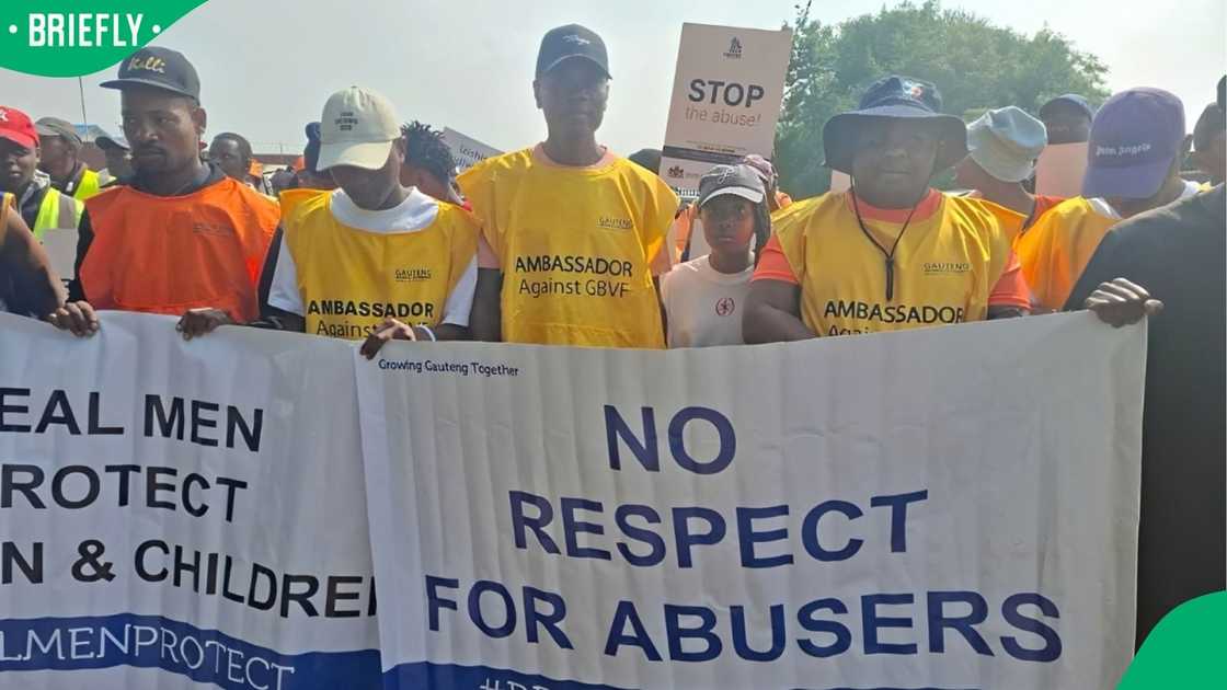 Kwa-Thema men marched against GBVF