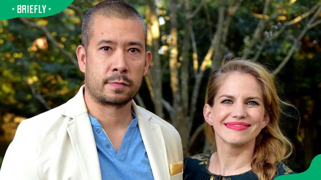 Shaun So and Anna Chlumsky at The GOOD+ Foundation's Hamptons Summer Dinner