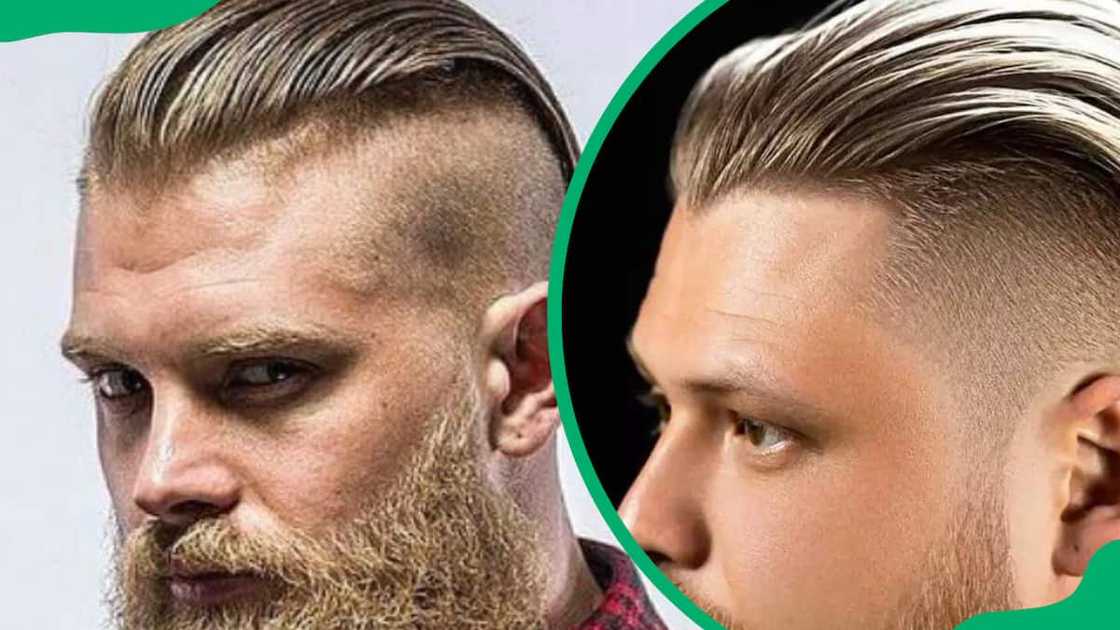 Slicked back undercut Slicked back undercut