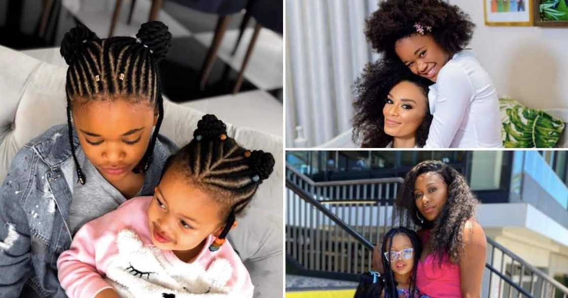 Pearl Thusi's daughter Thando Mokoena comforts Kairo Forbes