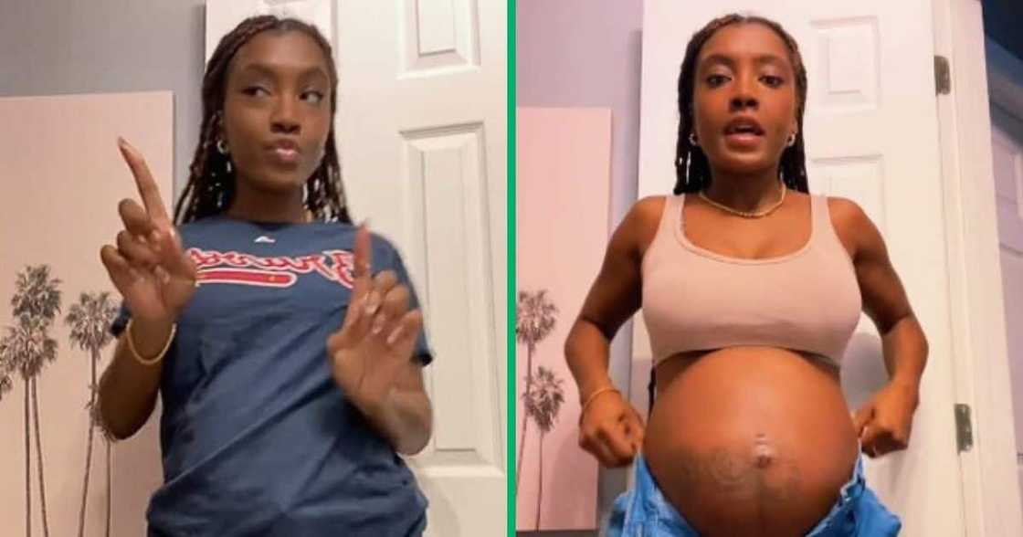 TikTok video shows pregnancy rare moment TikTok video shows pregnancy rare moment