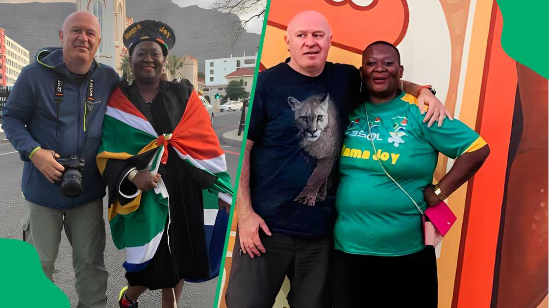 Papa Joy looked scared while exploring Soweto Papa Joy looked scared while exploring Soweto