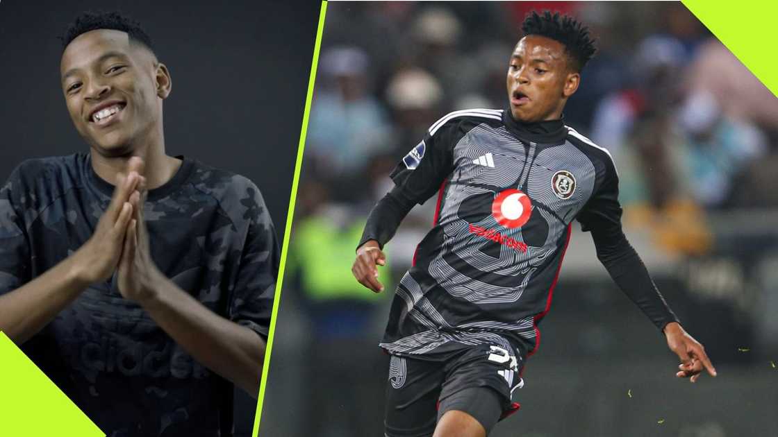 Orlando Pirates star Relebohile Mofokeng celebrated his 20th birthday. Orlando Pirates star Relebohile Mofokeng celebrated his 20th birthday.