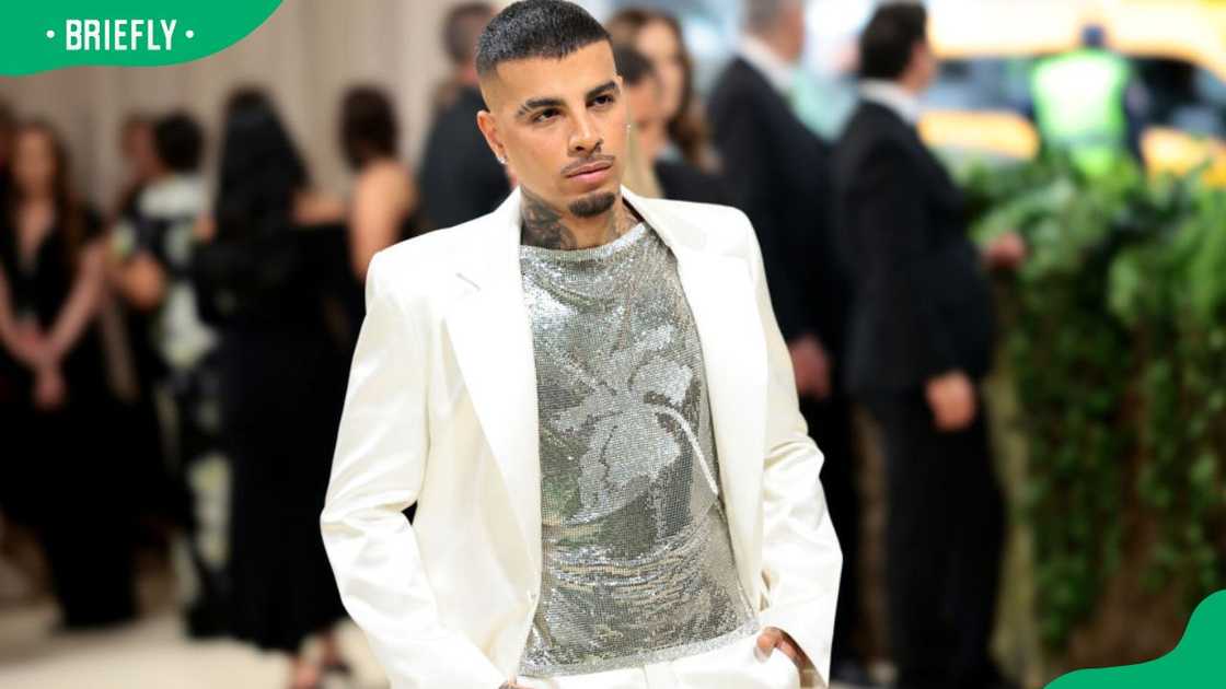 Rauw Alejandro during the 2024 Met Gala at The Metropolitan Museum of Art in New York City Rauw Alejandro during the 2024 Met Gala at The Metropolitan Museum of Art in New York City