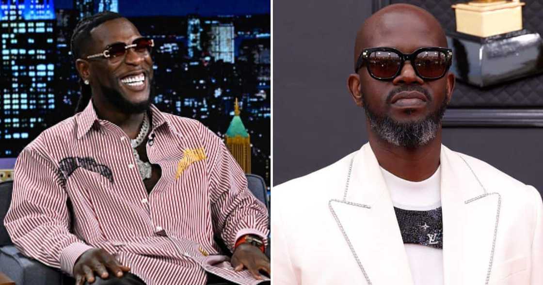 Burna Boy and DJ Black Coffee Burna Boy and DJ Black Coffee