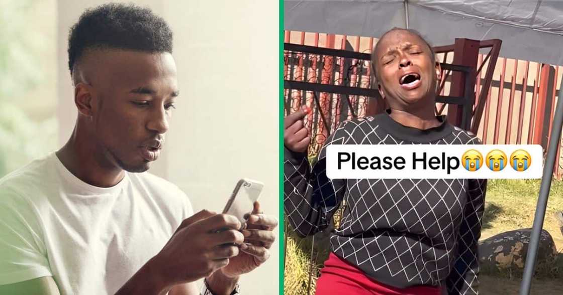 A video showed a woman, identified as Lehokoe Tladi, who was formerly a singer with the Soweto Gospel Choir. A video showed a woman, identified as Lehokoe Tladi, who was formerly a singer with the Soweto Gospel Choir.