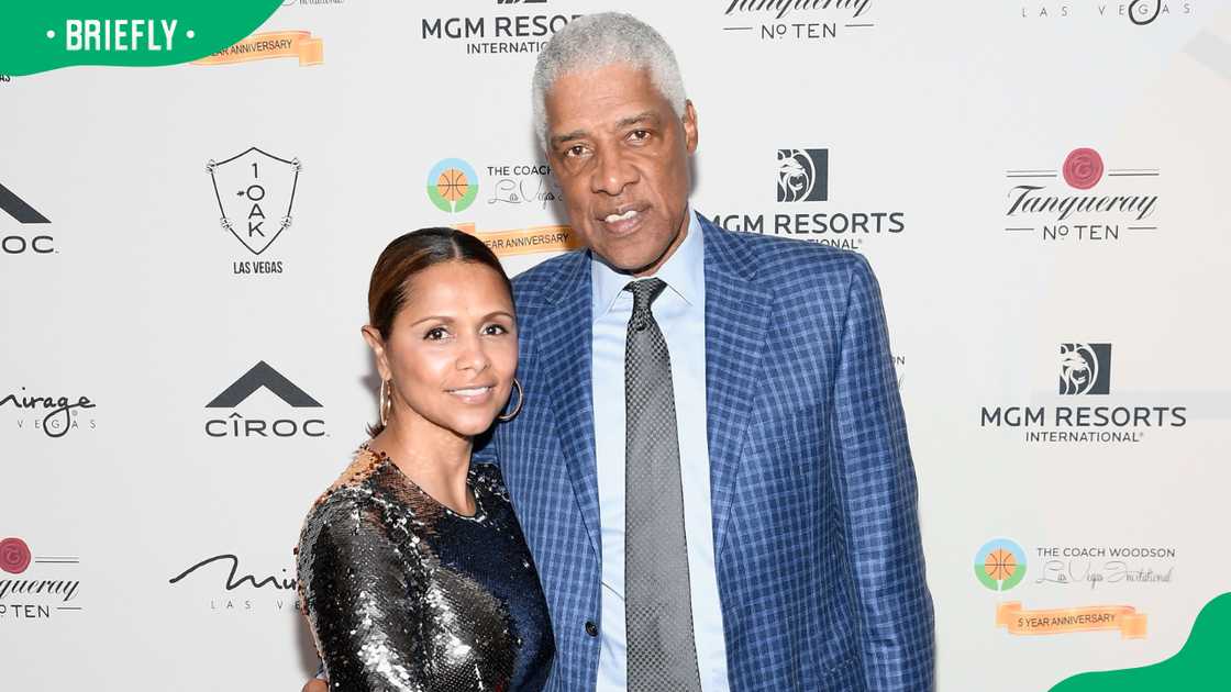 Dorýs Erving and Julius Erving in Las Vegas