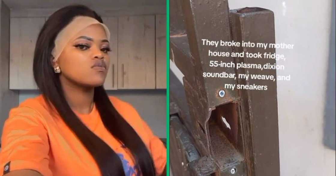 Woman shares house robbery Woman shares house robbery