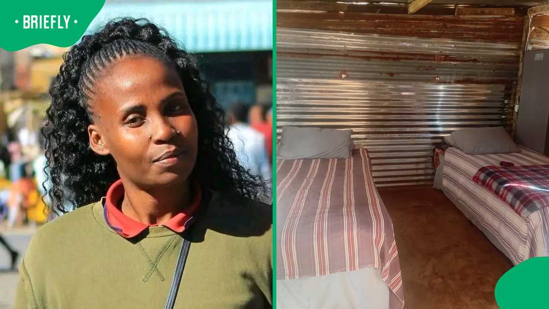 Unemployed SA mom builds home with hustle income and child's grant