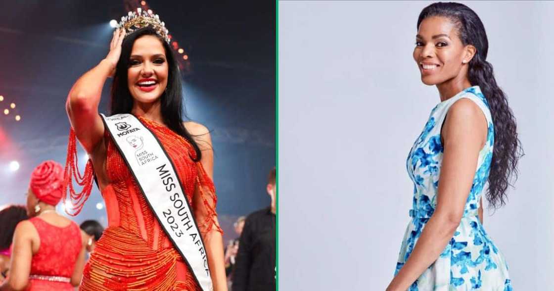 Connie Ferguson celebrates Natasha Joubert Connie Ferguson celebrates Natasha Joubert