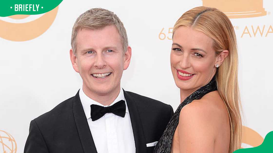 Cat Deeley and Patrick Kielty in Los Angeles, California.