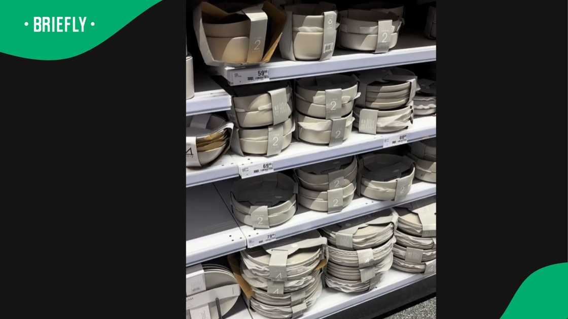 A video of homeware items went viral. A video of homeware items went viral.