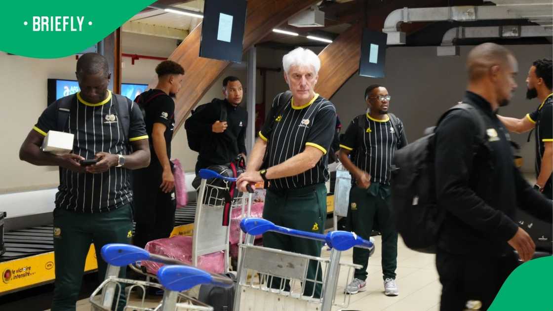 Bafana Bafana coach Hugo Broos could be hit with a point deduction. Bafana Bafana coach Hugo Broos could be hit with a point deduction.