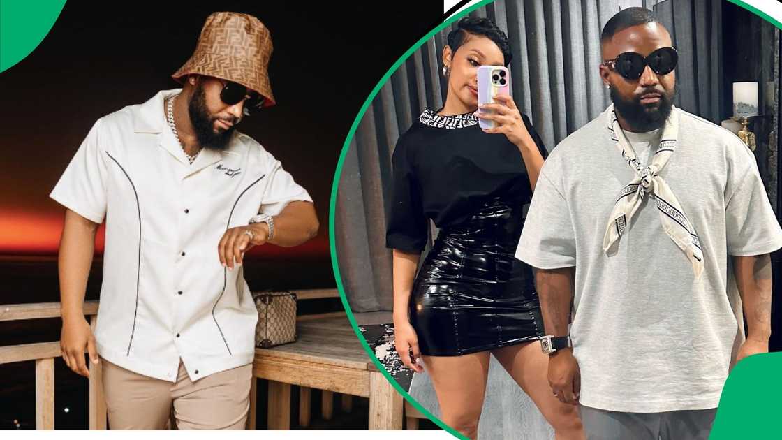 Cassper Nyovest and his wife share cute pictures Cassper Nyovest and his wife share cute pictures