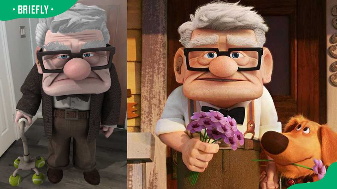 Pixar's big-headed animated characters