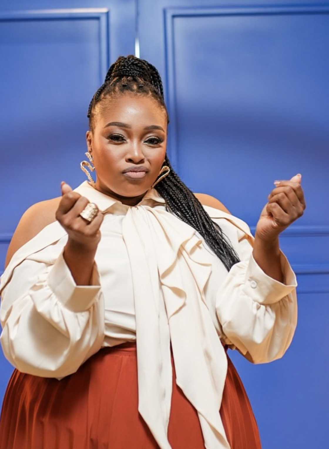 Relebogile Mabotja revealed that the unknown man Relebogile Mabotja revealed that the unknown man