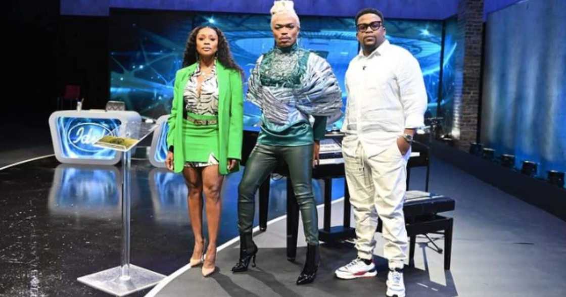 Idols SA judges Somizi, Thembi Seete and JR Bogopa Idols SA judges Somizi, Thembi Seete and JR Bogopa