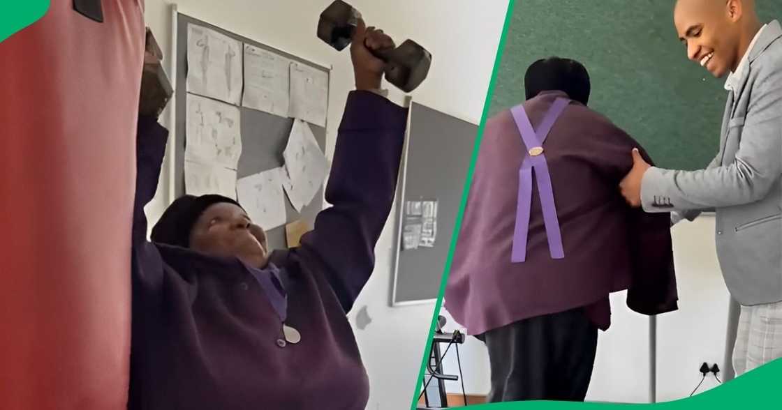 A group of church ladies had fun at the gym, leaving the internet in laughter. A group of church ladies had fun at the gym, leaving the internet in laughter.