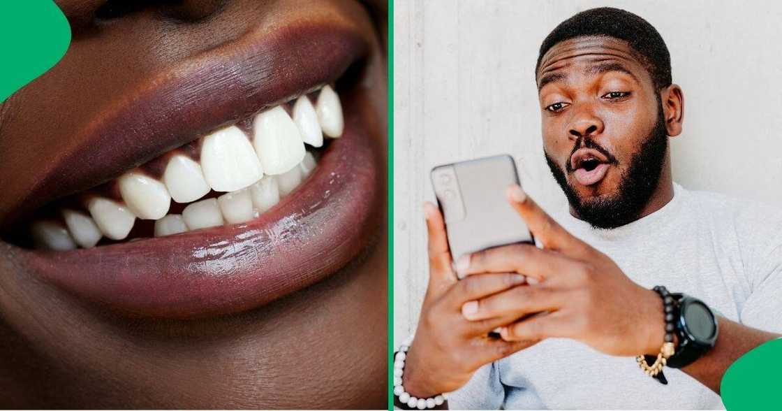 Woman creates gap in her teeth in viral grinding video Woman creates gap in her teeth in viral grinding video