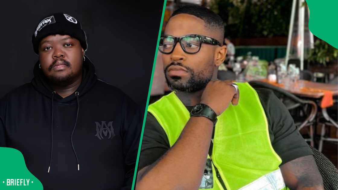 Netizens reacted to Heavy K and Prince Kaybee's fight. Netizens reacted to Heavy K and Prince Kaybee's fight.