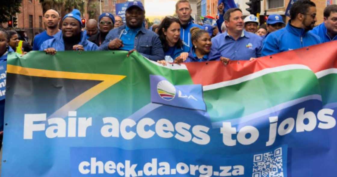 The Democratic Alliance claims the Employment Equity Amendment Bill will force coloured and indian people out of the South African work force The Democratic Alliance claims the Employment Equity Amendment Bill will force coloured and indian people out of the South African work force