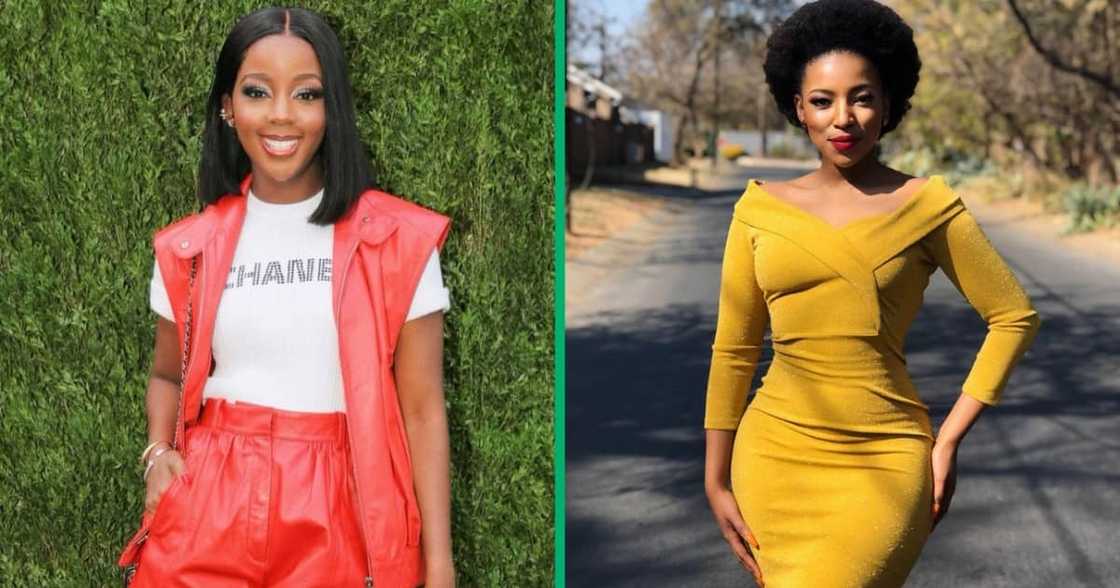 SA actresses Thuso Mbedu and Lorraine Moropa SA actresses Thuso Mbedu and Lorraine Moropa