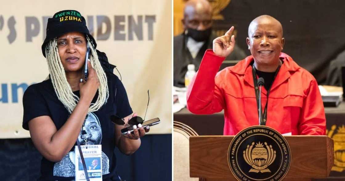 Duduzile Zuma, Mzansi, Julius Malema, Leader, EFF, ANC, Jacob Zuma Duduzile Zuma, Mzansi, Julius Malema, Leader, EFF, ANC, Jacob Zuma