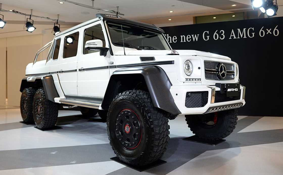 A South African businessman bought a 6x6 Mercedes-Benz AMG A South African businessman bought a 6x6 Mercedes-Benz AMG