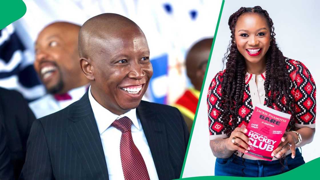 Jackie Phamotse predicts Julius Malema's sentence Jackie Phamotse predicts Julius Malema's sentence