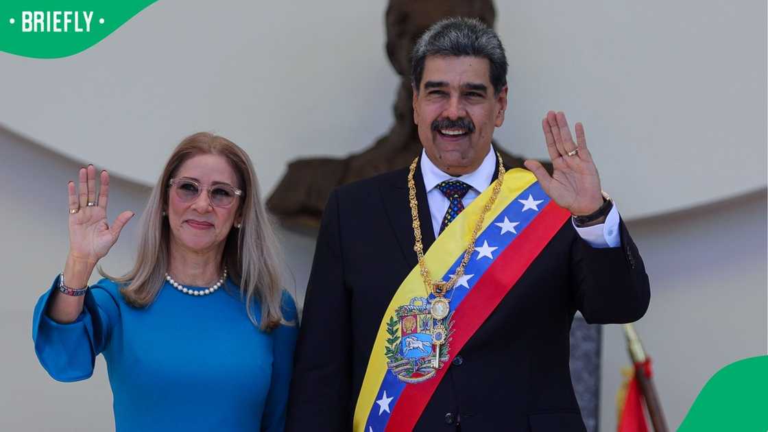 President of Venezuela, Nicolas Maduro, and his wife, Cilia Flores President of Venezuela, Nicolas Maduro, and his wife, Cilia Flores