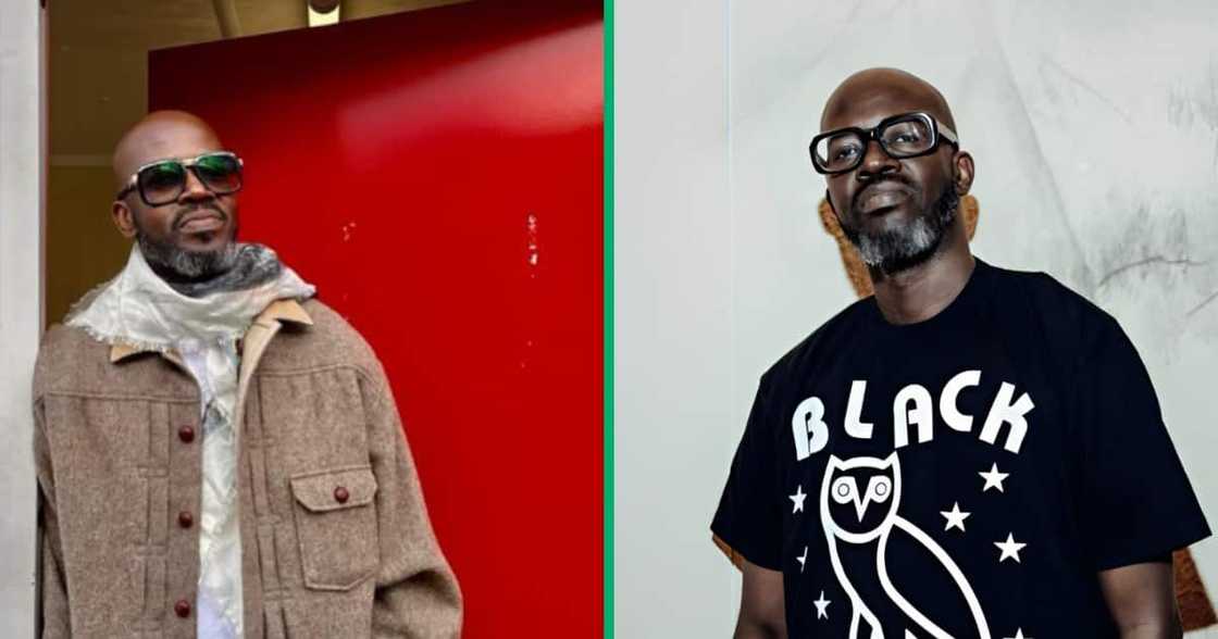 Fans raved about DJ Black Coffee spending time with his kids