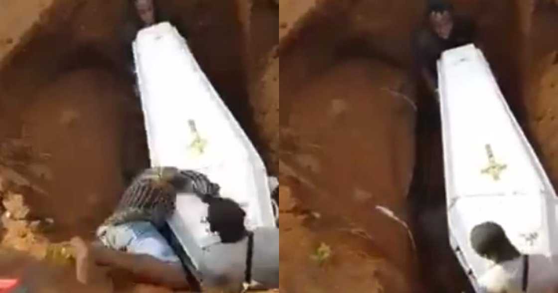 Ku Rough: Unfortunate Man Ploughs Face First into an Open Grave Ku Rough: Unfortunate Man Ploughs Face First into an Open Grave