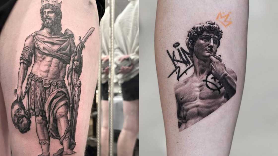 King David tattoo