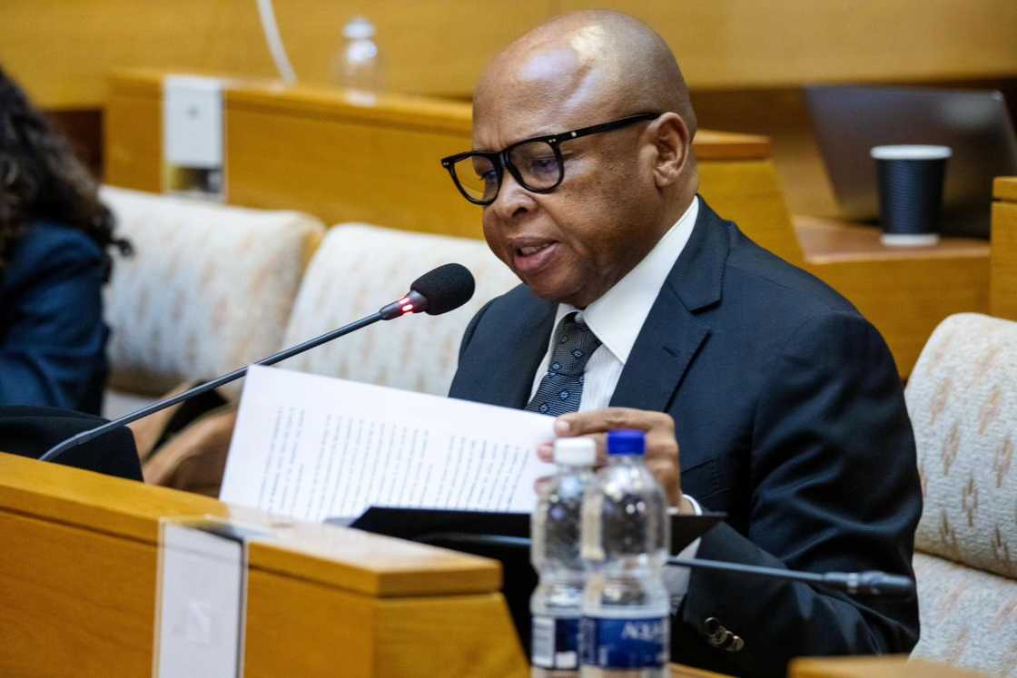 Cassel Mathale continue his testimony in Parliament