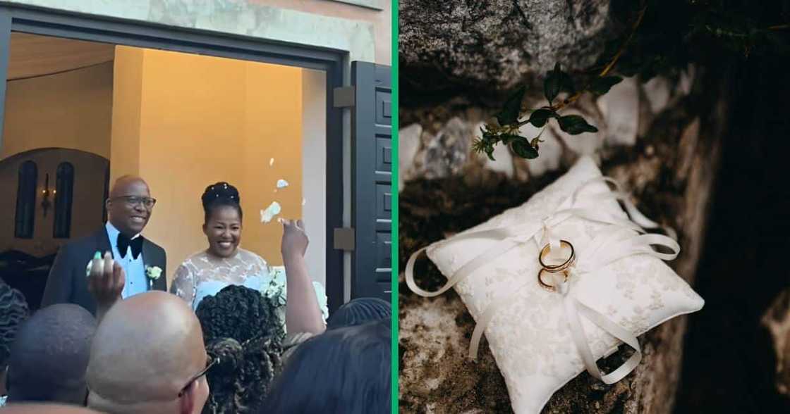 A woman shared the exciting news of her single mom getting married to her prince charming on TikTok. A woman shared the exciting news of her single mom getting married to her prince charming on TikTok.