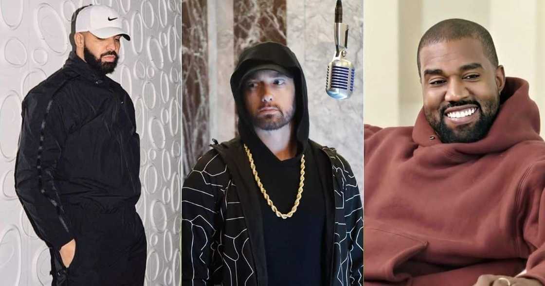 Eminem, highest selling rapper, of all time, Drake Eminem, highest selling rapper, of all time, Drake