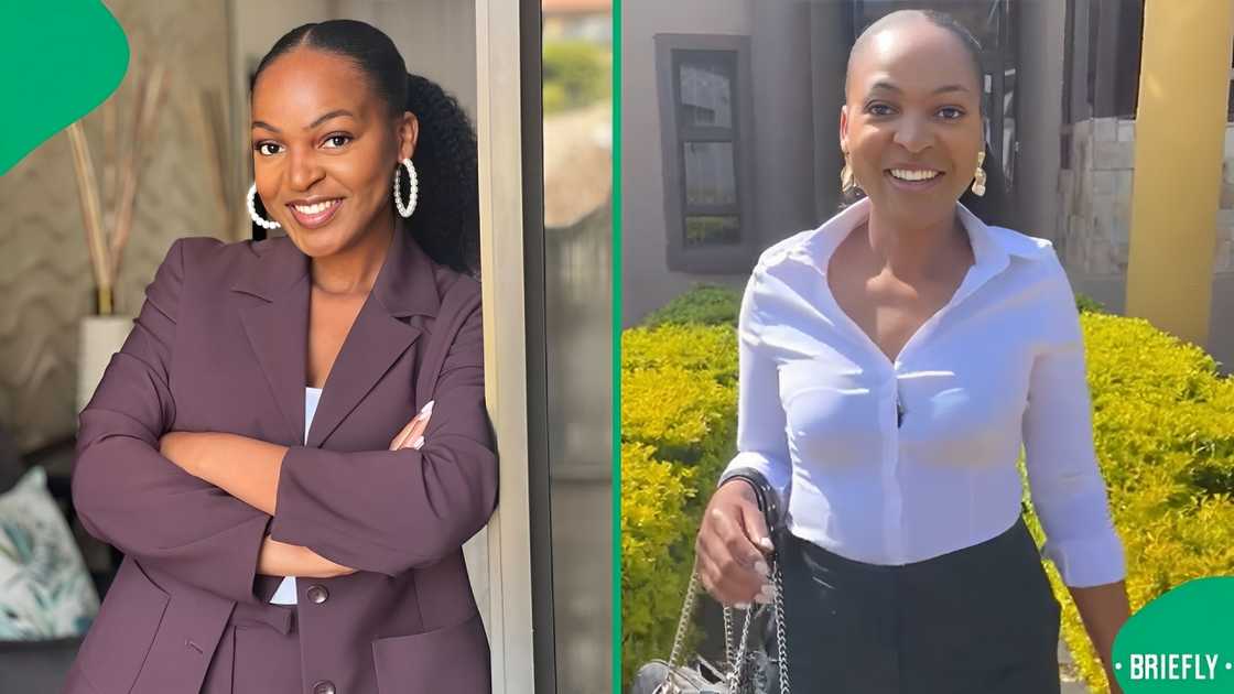 A woman showed off the home which she built in a TikTok video. A woman showed off the home which she built in a TikTok video.