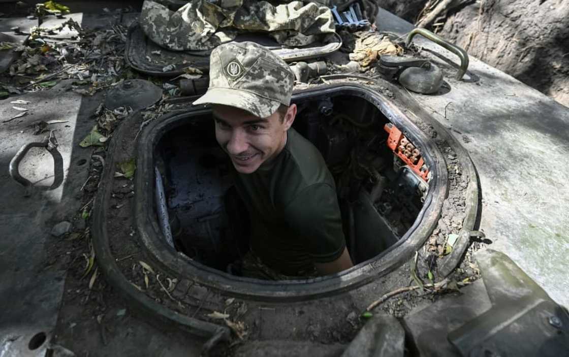 A Ukrainian serviceman operates Soviet-era artillery in the southern Mykolaiv region of Ukraine A Ukrainian serviceman operates Soviet-era artillery in the southern Mykolaiv region of Ukraine
