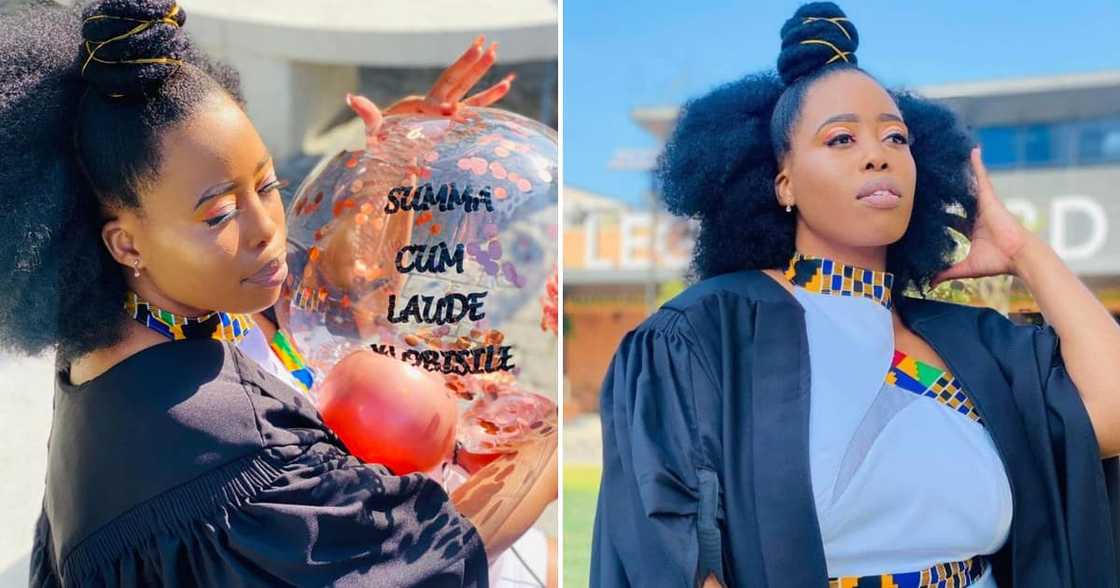 A smart young lady is pursuing a postgraduate qualification at the University of Nottingham after growing up poor in a KZN village A smart young lady is pursuing a postgraduate qualification at the University of Nottingham after growing up poor in a KZN village