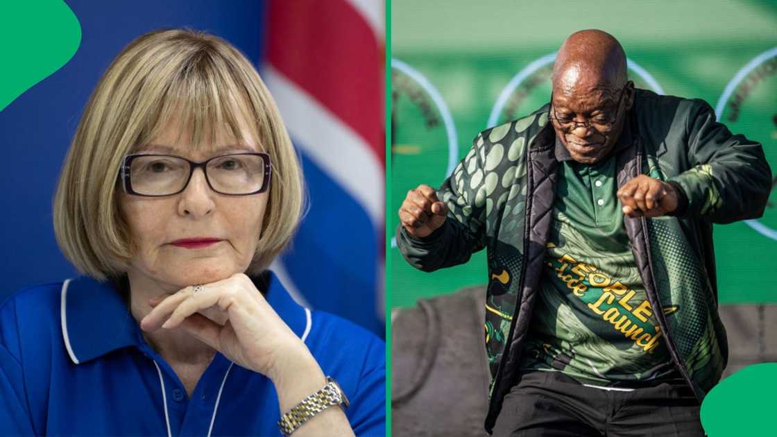 The DA's federal chair, Helen Zille, said she likes Jacob Zuma, but he is still corrupt